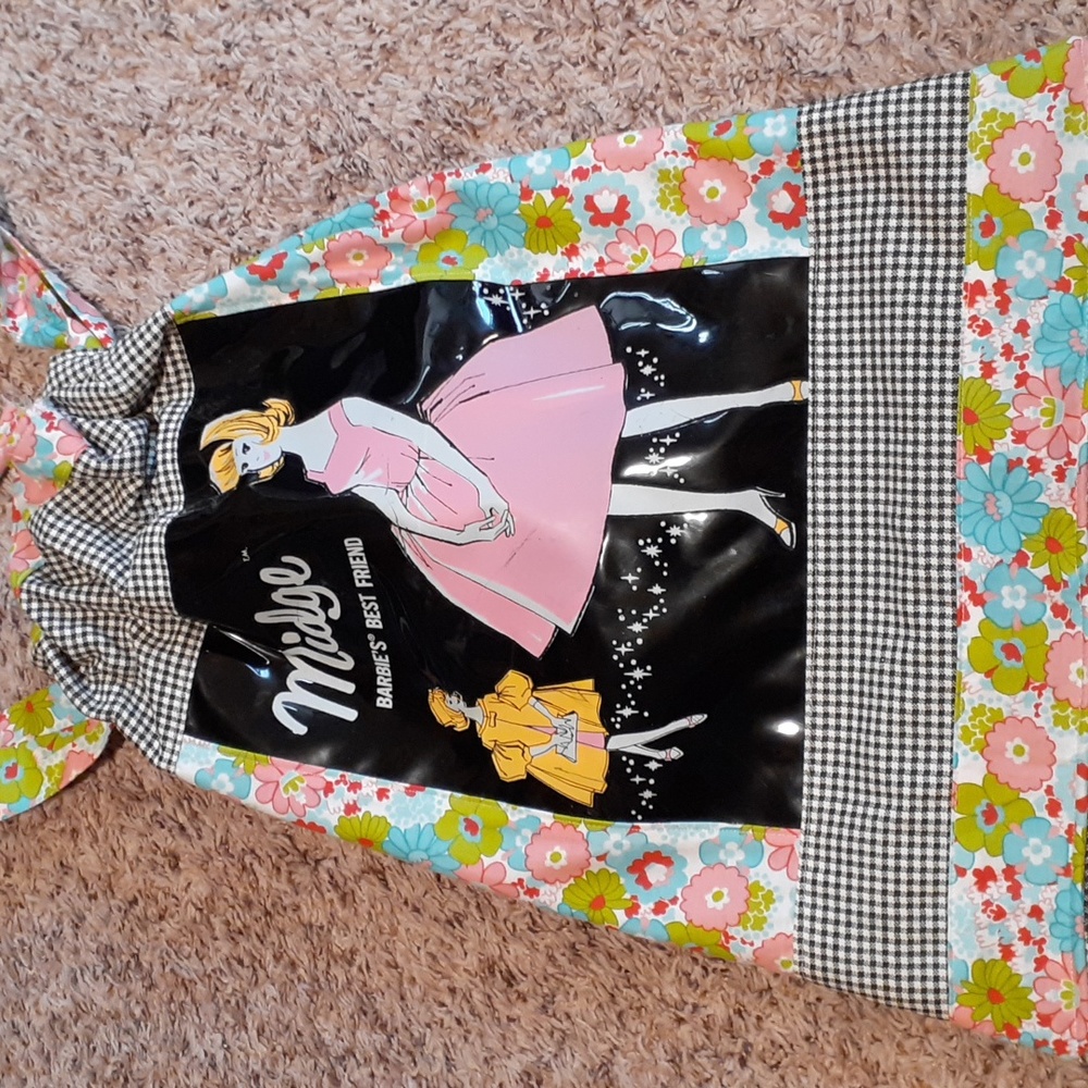 Vintage Barbie Midge Hand Crafted Tote Bag